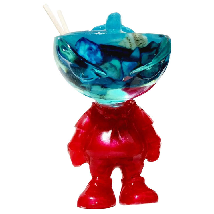 Honu World Raw-Man Mini Blue GID Broth & Turtle by Hot Actor (Reb Allen)