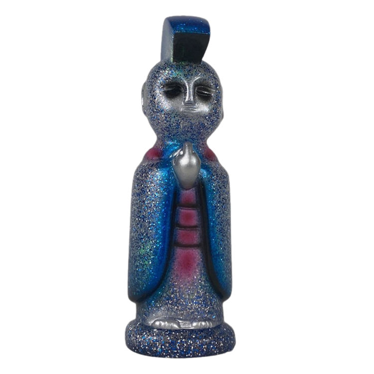 Blue Glitter Jizo Anarcho by UhOh Toys