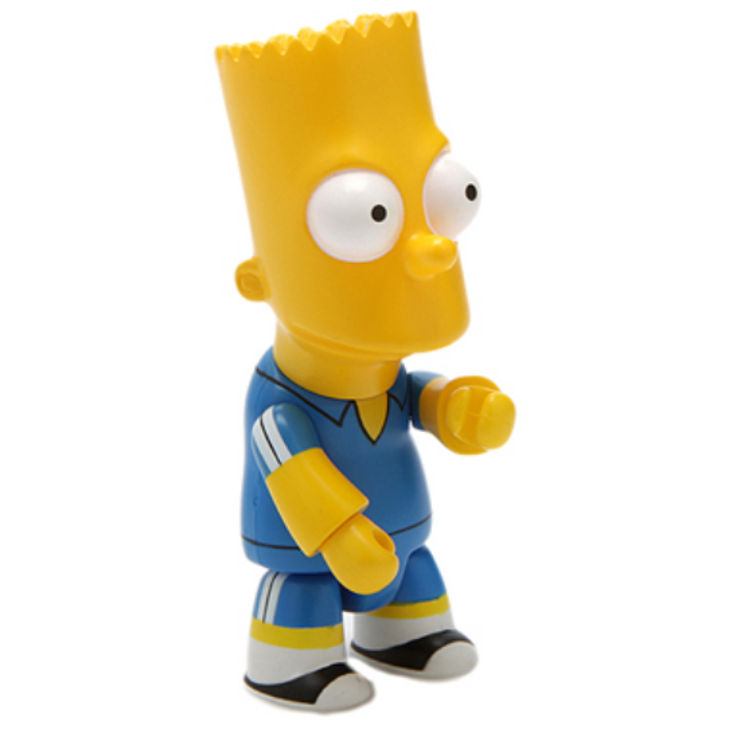 Soccer Bart by Matt Groening