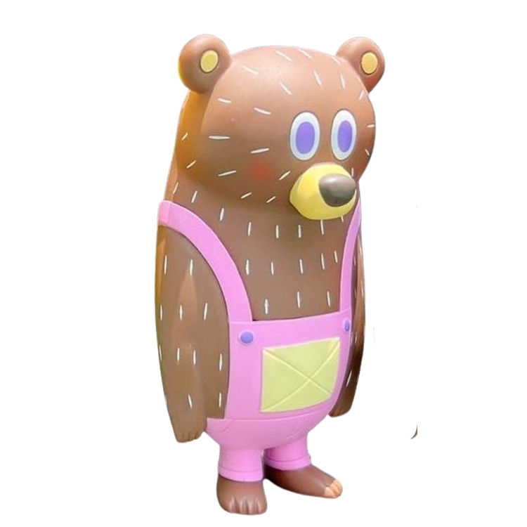 Pink White Hunting BG Bear by Kohei Ogawa