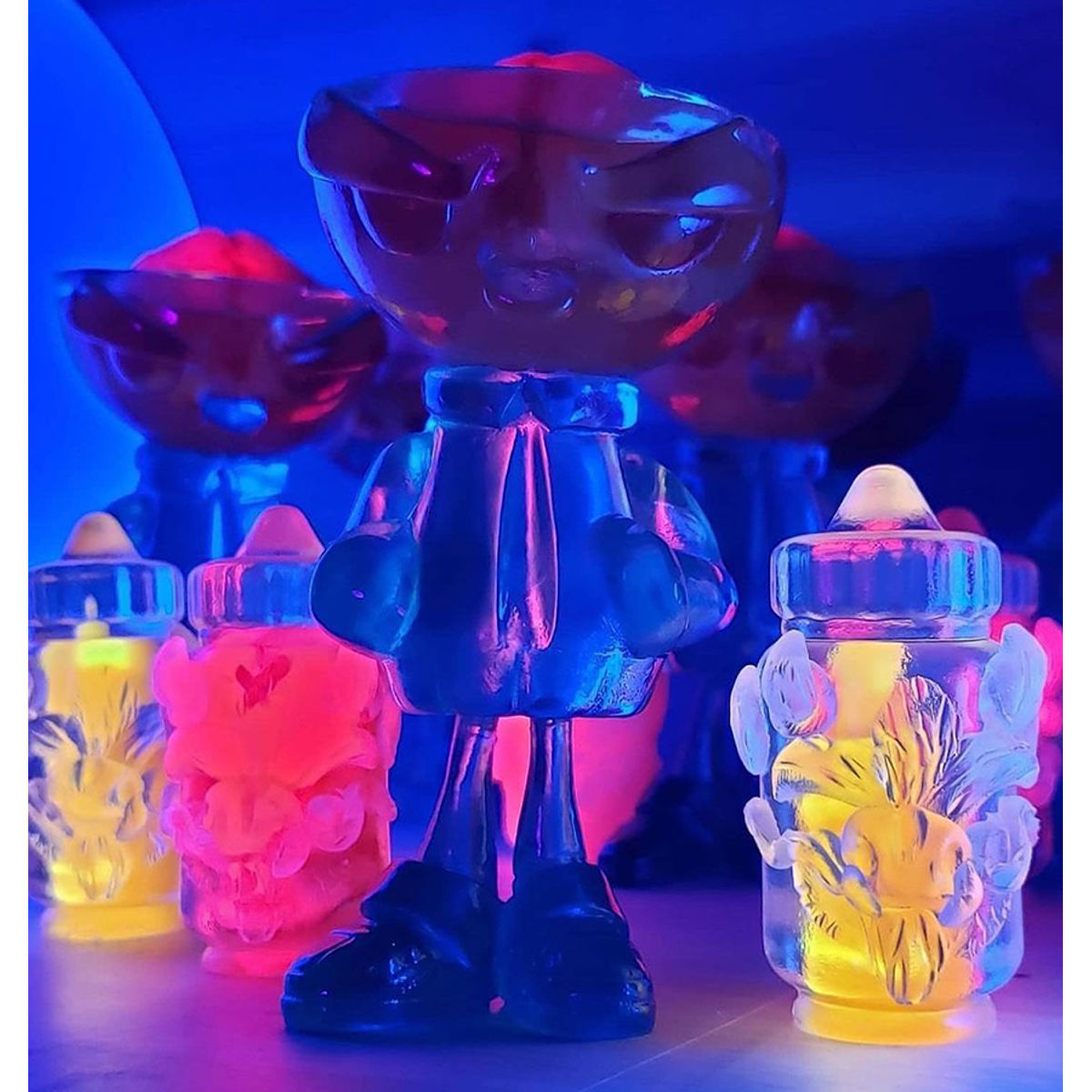 Blue Bone Broth RAW-MAN with Saucey Dragon