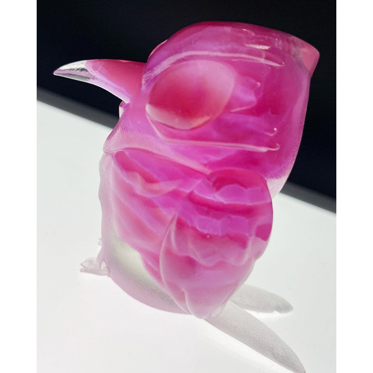 Bruised Bone Chamba with UV Reactive Cranberry