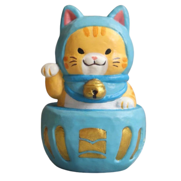 Blue - Peace Daruma by Partner Toys