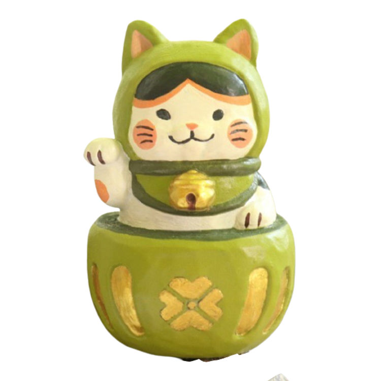 Green - Lucky Daruma by Partner Toys