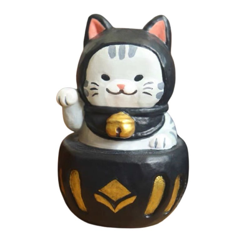 Black - Eliminate Evil Daruma by Partner Toys