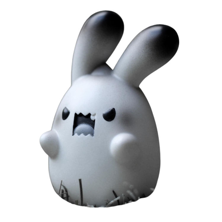 Monochrome Godji by Pang Ngaew