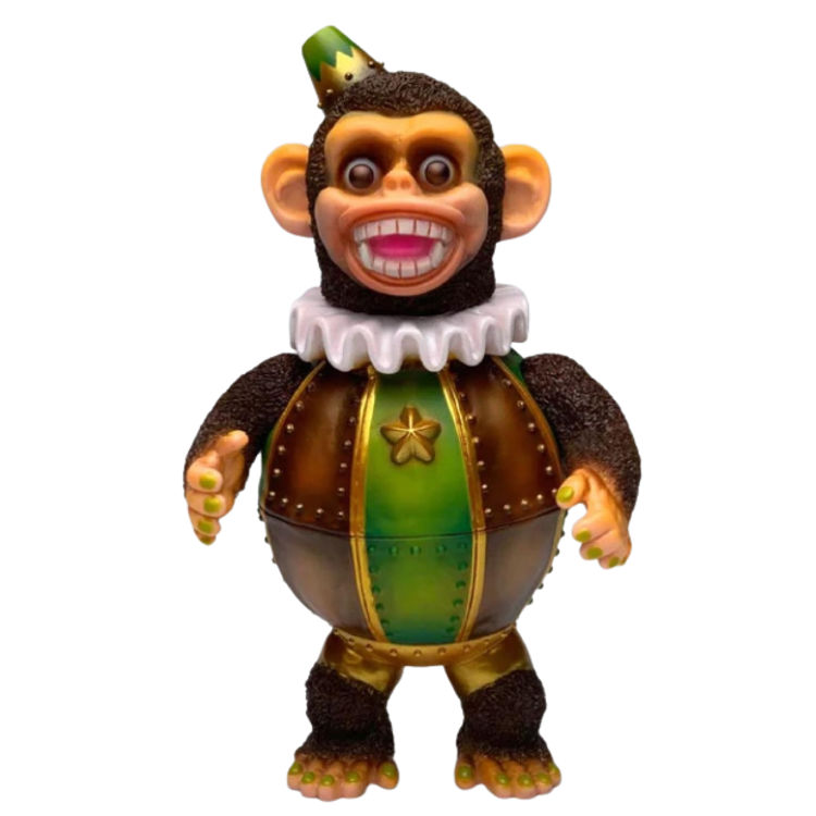 Green and Bronze Iron Monkey by Kikkake (Atsushi Kotaki)