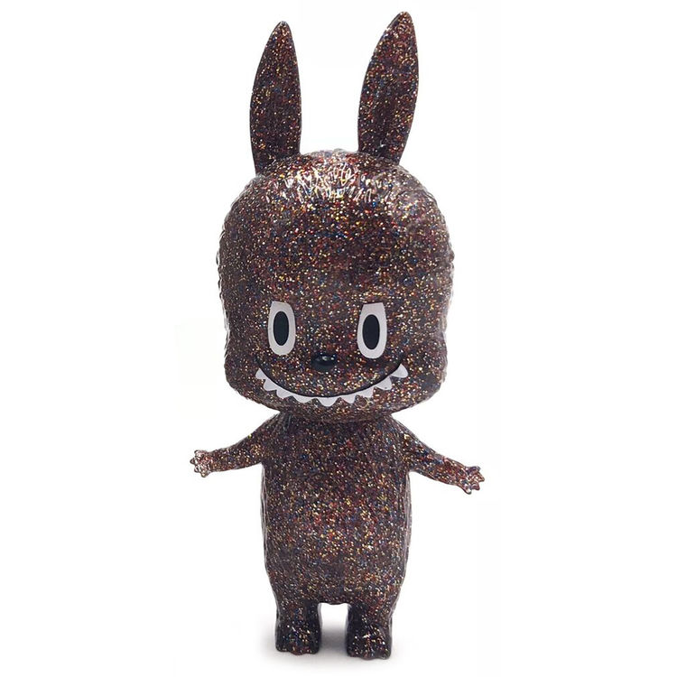 Champagne Glitter Labubu by Kasing Lung