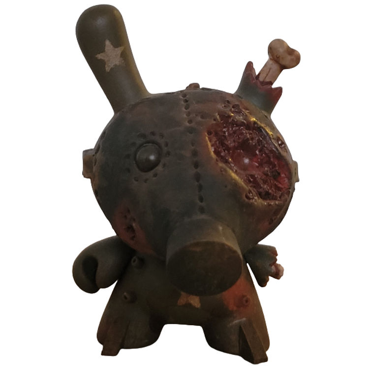 Zombie Gasmask 3" Dunny by DrilOne