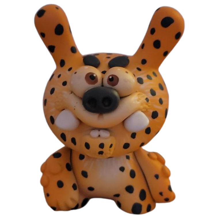 Cheetah 3" Dunny by Mr. Mitote