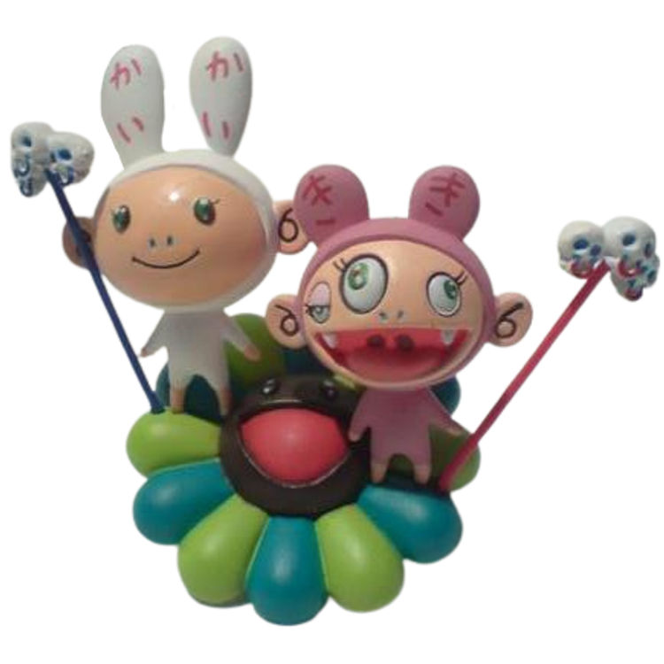 Brown Kaikai Kiki & Flower by Takashi Murakami