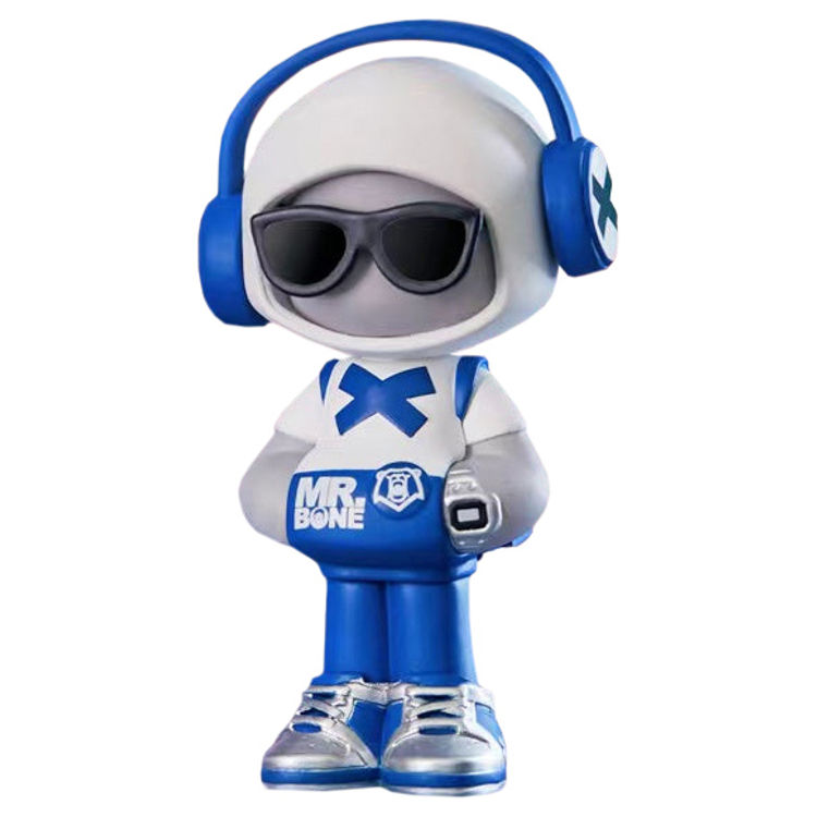 Mr. Bone Silver Bear Mini by D.A.T. Studio