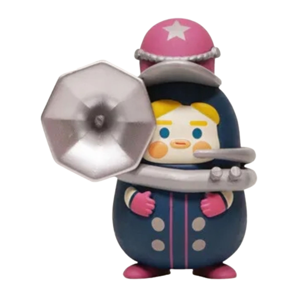 Navy Silver Five Star Trumpeter