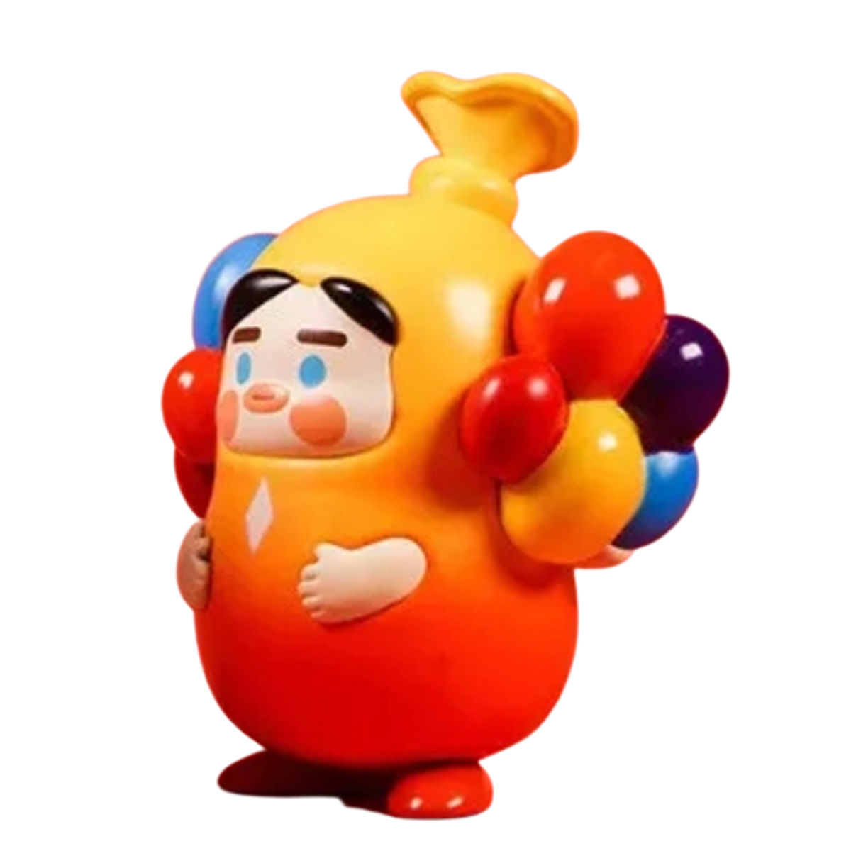 Red Yellow Burning Balloons