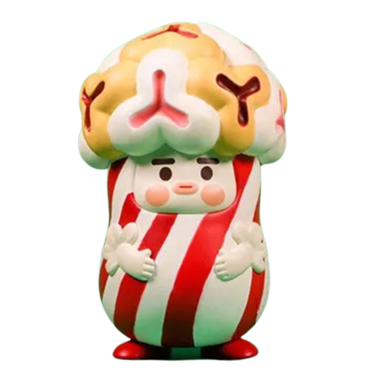 Red Striped Theatrical Clown