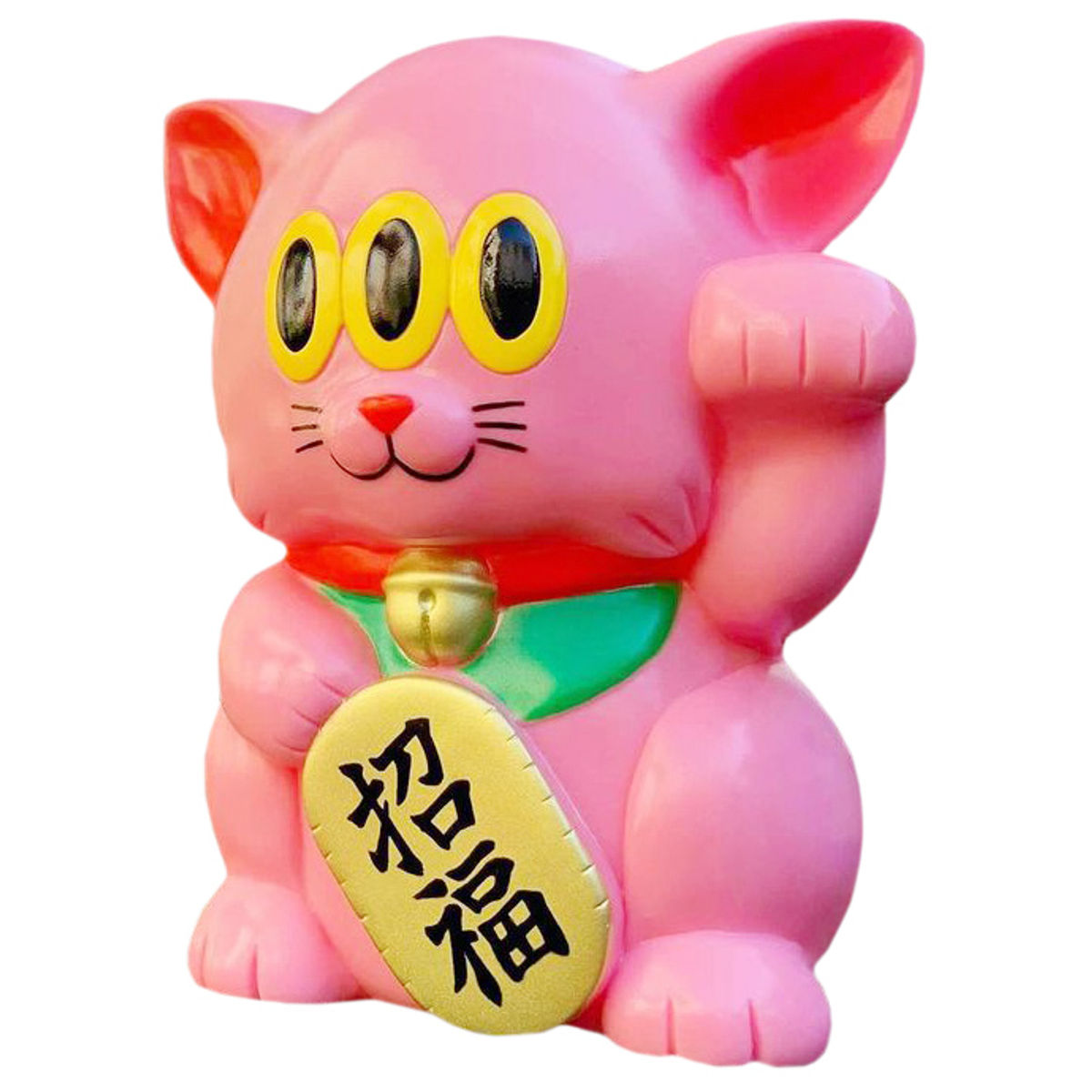 Maneki Calm Cat Pink