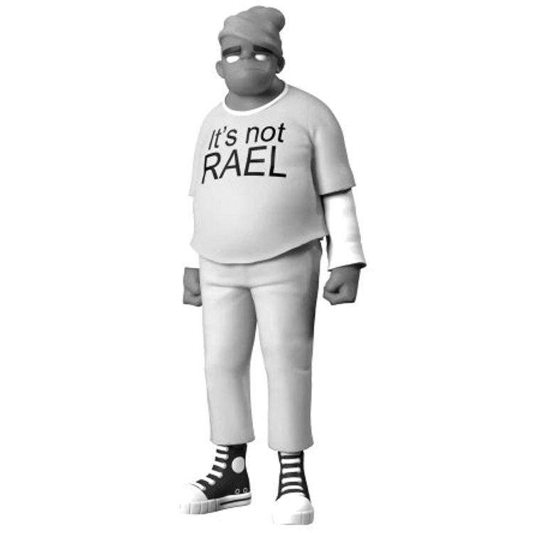 Mono Russel Saturn Barz (Chase) by Jamie Hewlett