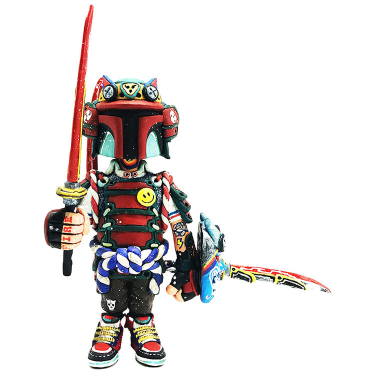 Oni Shogun Fett Boy by Paulo Amparo
