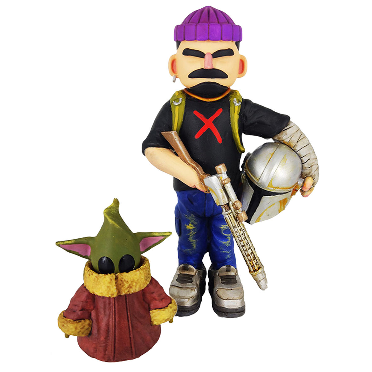 Hermit Boi with Baby Santi