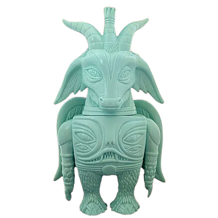 Bedeviled Blue Baphomaniac by Martin Ontiveros