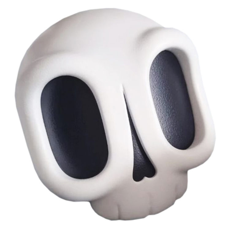 Dead Lucky Skull by Christopher Luke