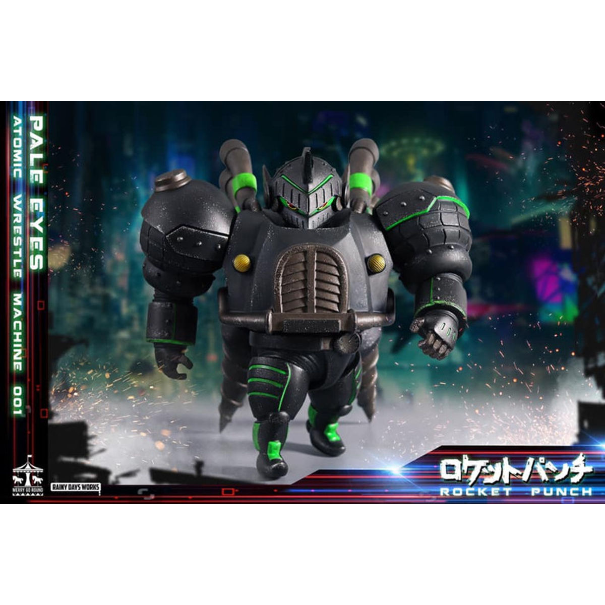 Atomic Wrestle Machine 001 Pale Eyes