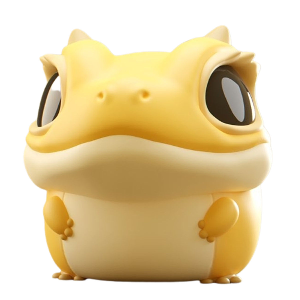 Yellow Grumpii Dinosaur