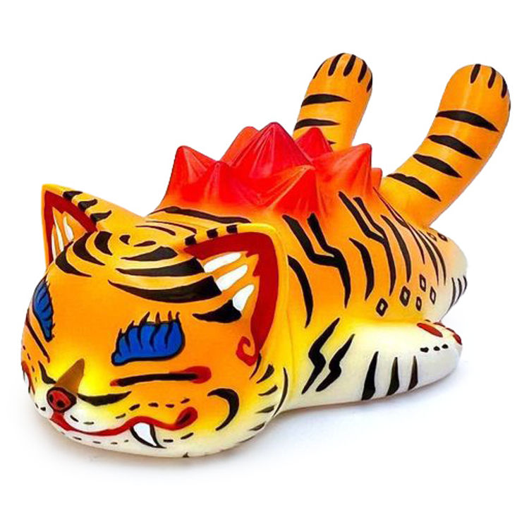 Tibetan Tiger Sleeping Negora by Konatsu Koizumi