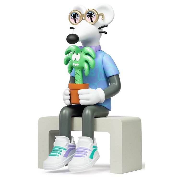 Ollie Skate Rat (Li-Ning Exclusive) by Steven Harrington