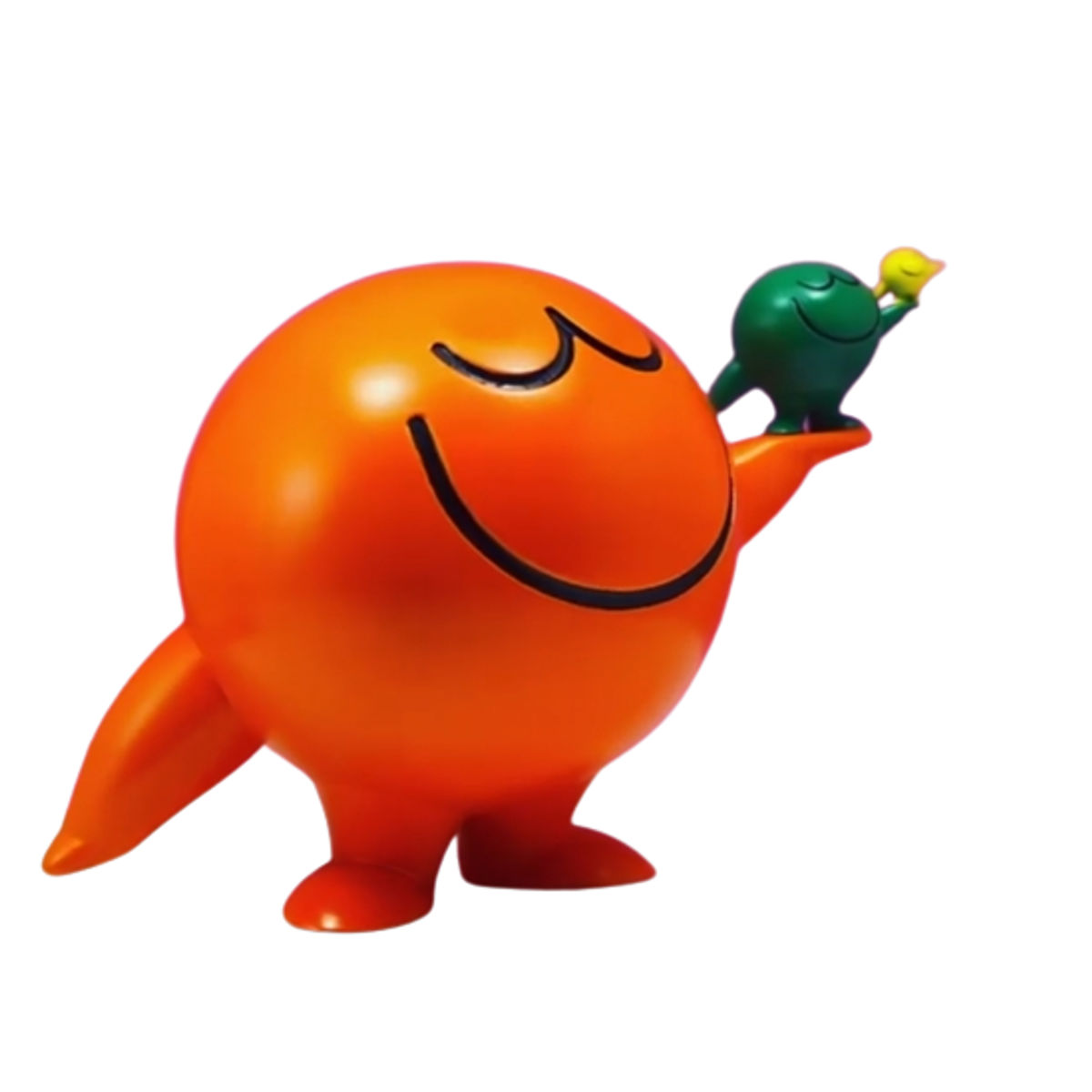 Red ToKen Mascot with Toy