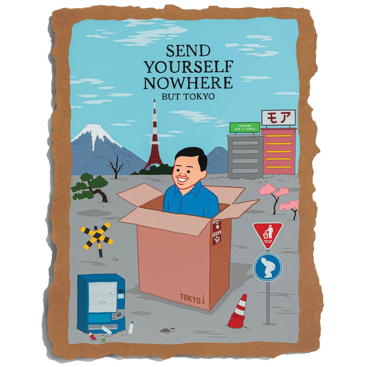 Send Yourself Nowhere But Tokyo by Joan Cornellà