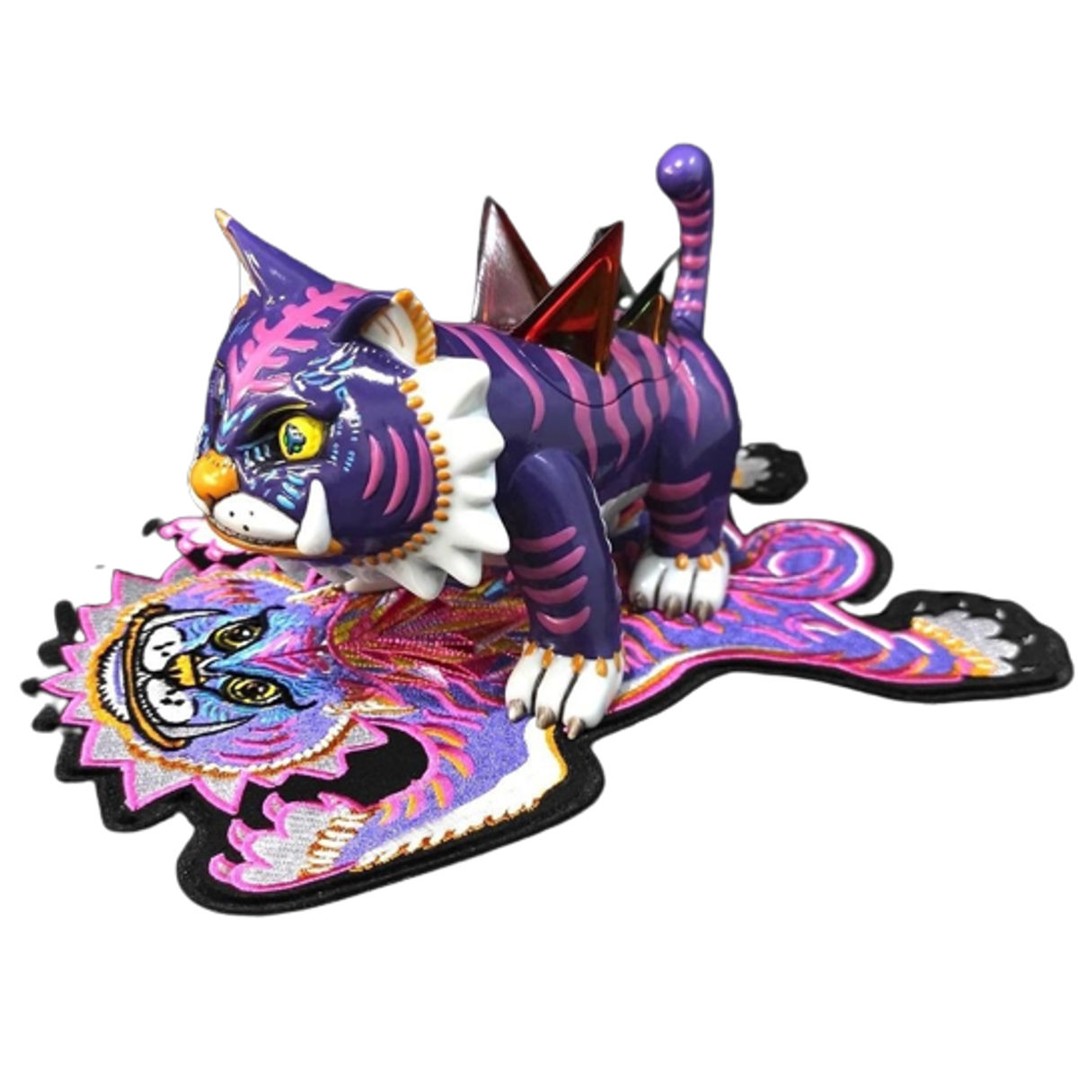 Blue Purple BJJ Tiger