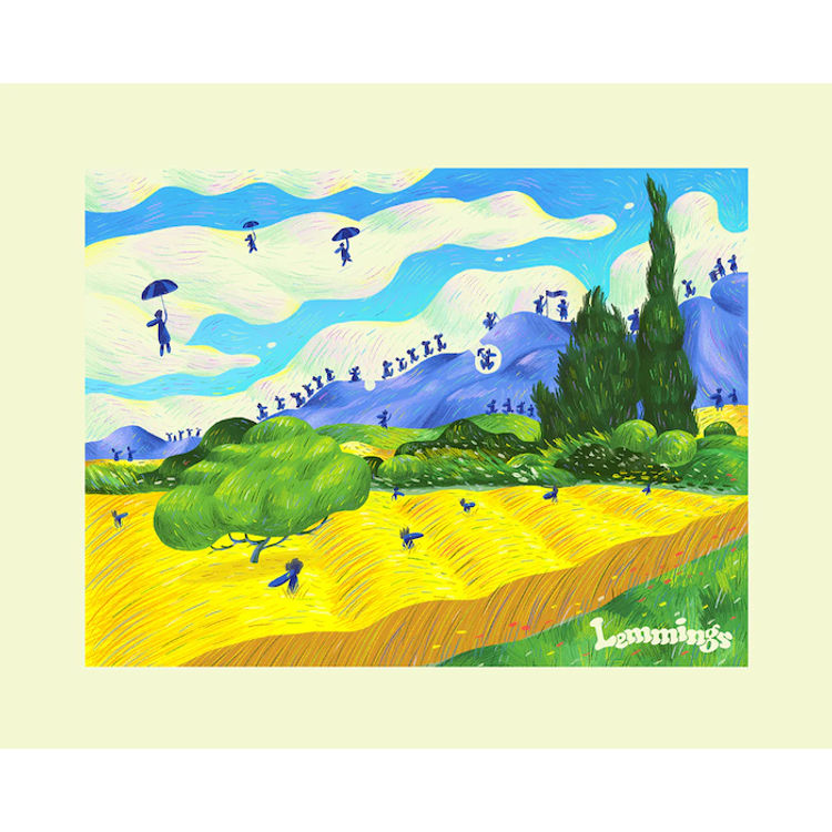 Lemmings by Scott Balmer