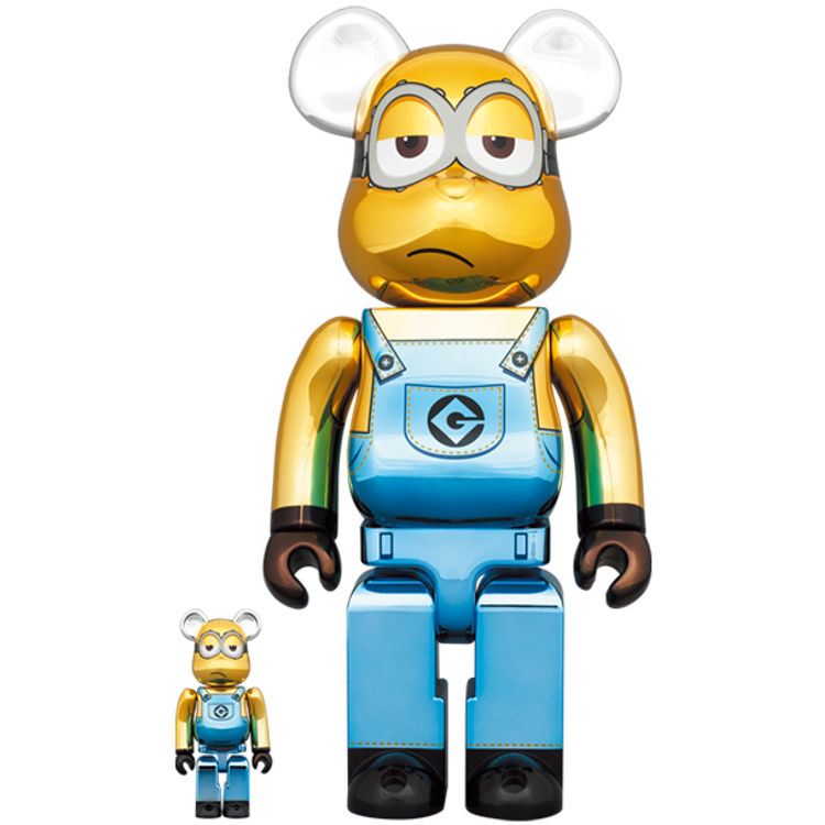 100% + 400% Chrome Kevin Minion (Set) by Universal Pictures
