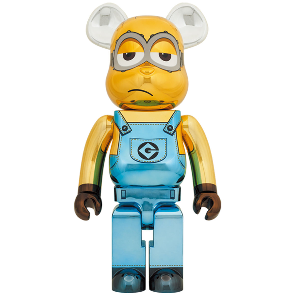 1000% Chrome Kevin Minion Bearbrick