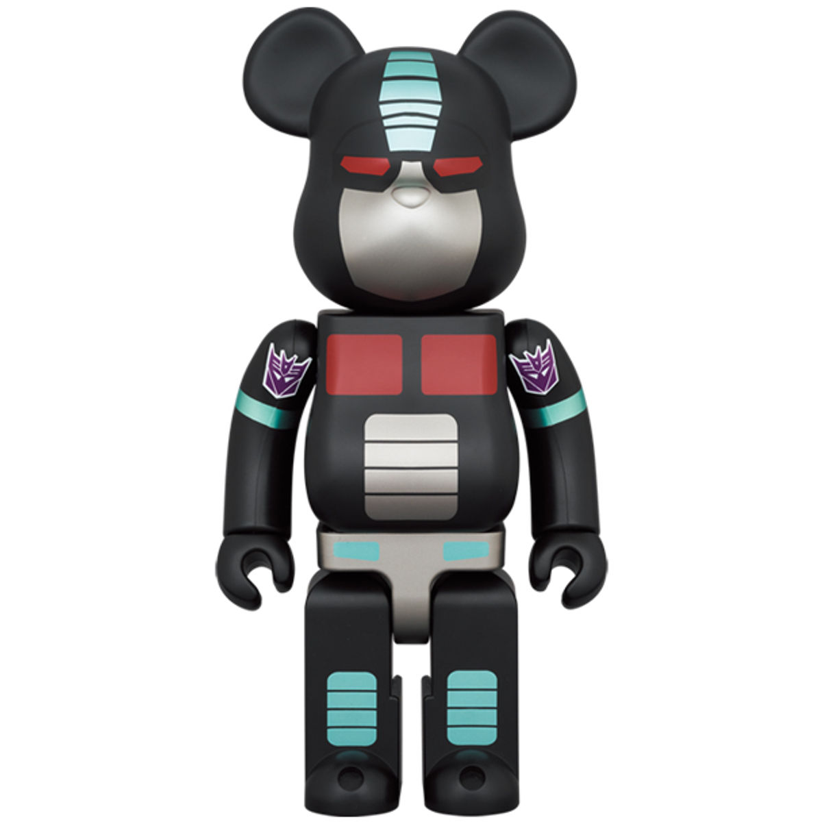100% & 400% Nemesis Prime Transformer Be@rbrick (Set)