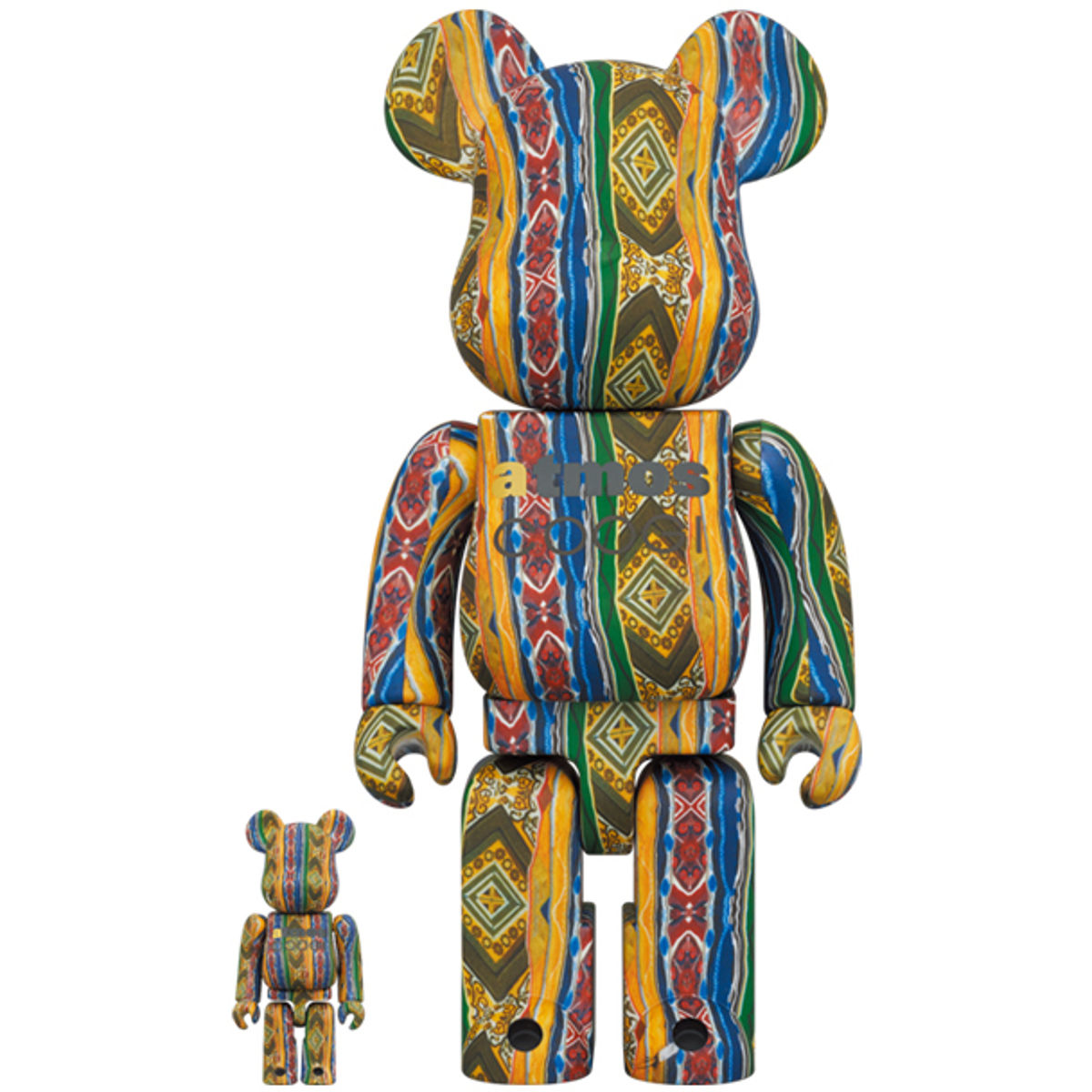 100% + 400% Atmos x COOGI Be@rbrick (Set)