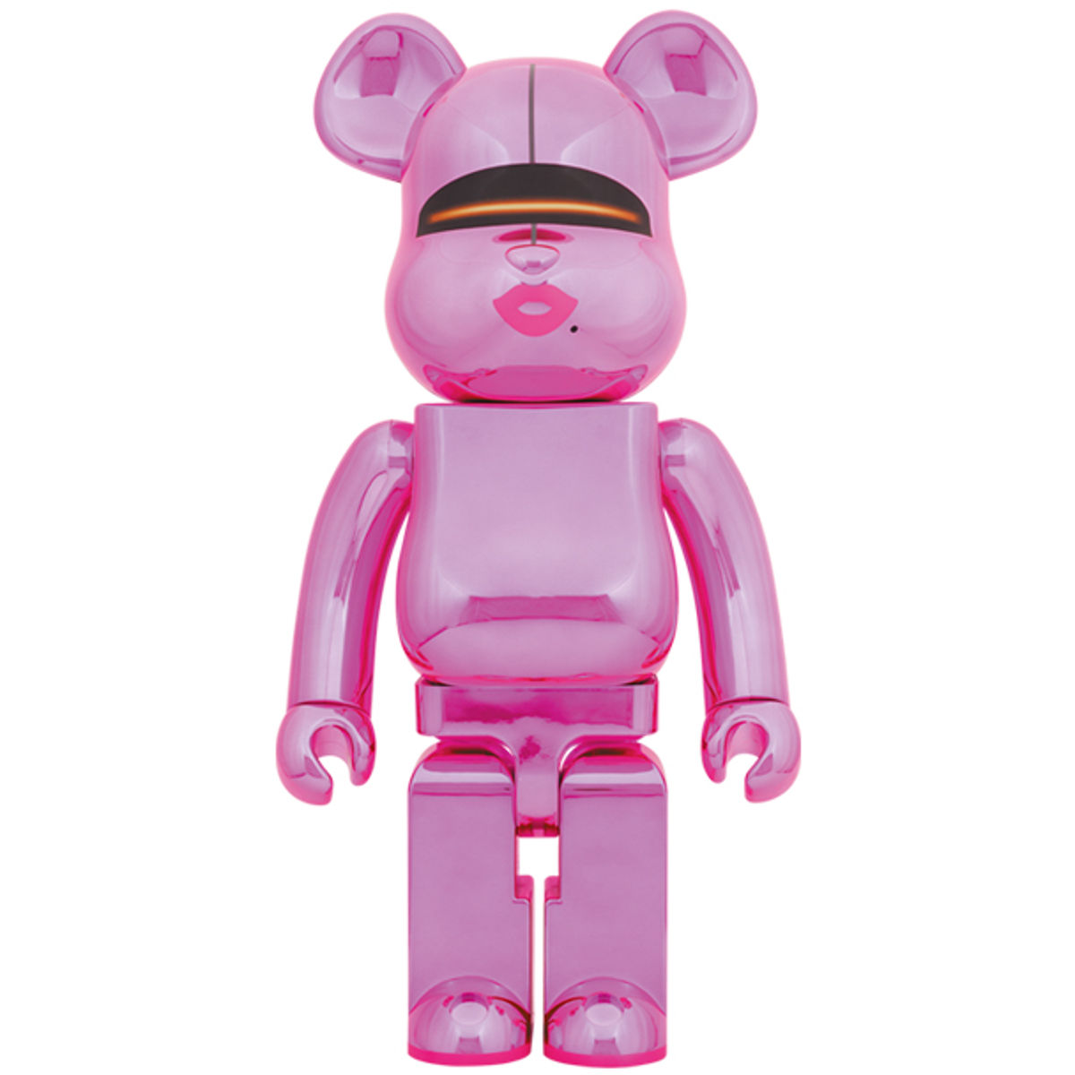 1000% Pink Gold Chrome Sorayama x 2G Be@rbrick