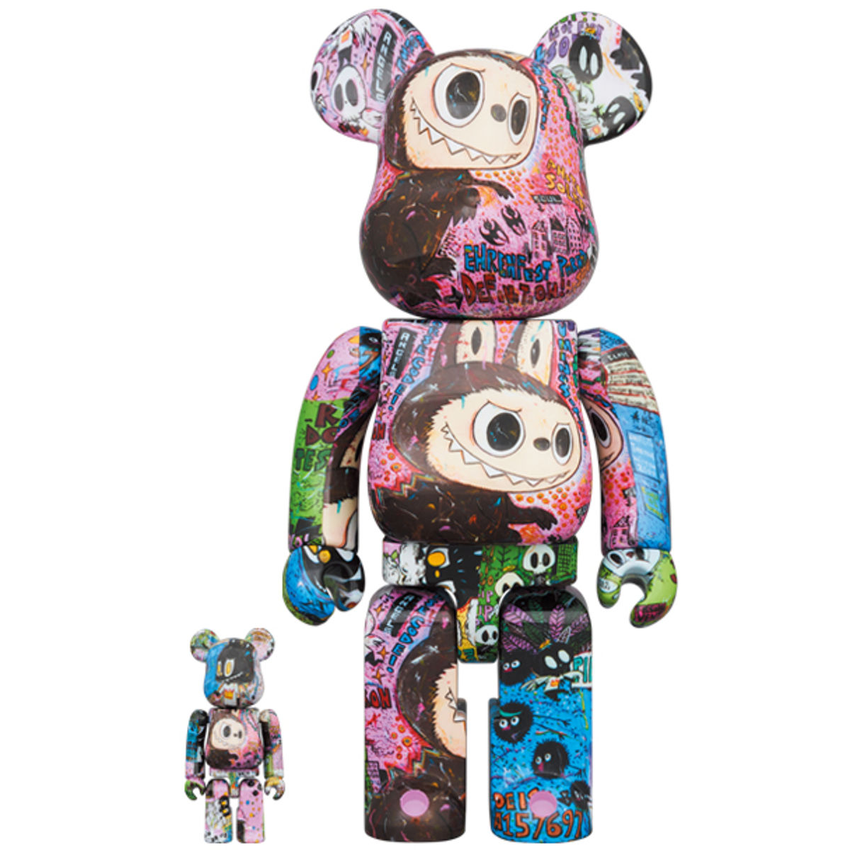 100% + 400% Kasing Lung Be@rbrick (Set)