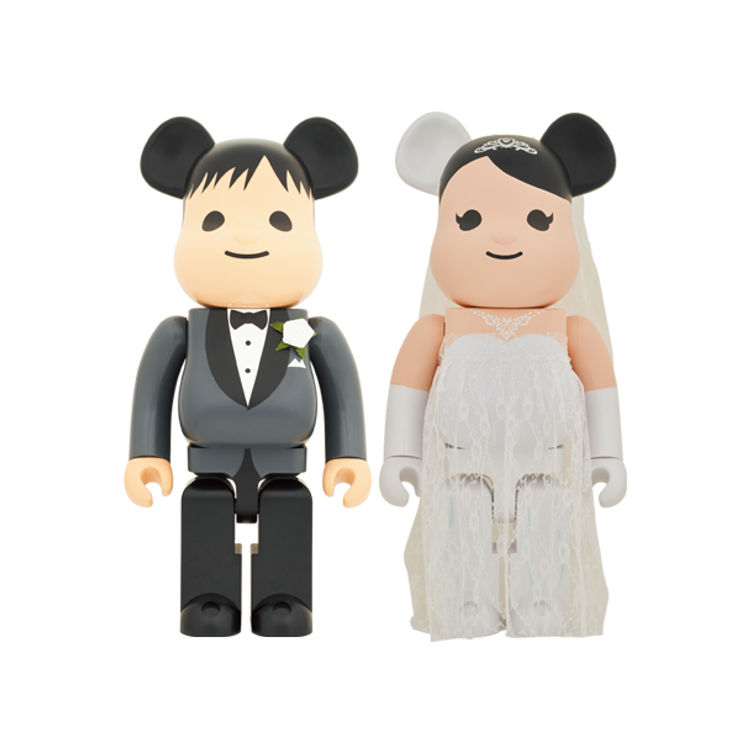 1000% Greeting Marriage PLUS Bearbrick (Set) by Medicom