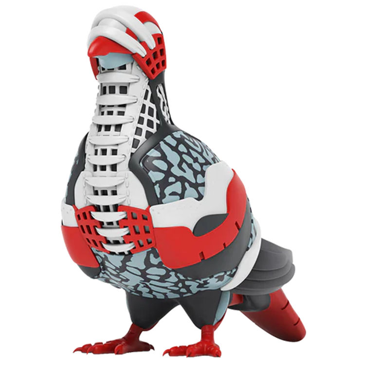 Pigeon In Flight by Staple Design (Jeff Staple)