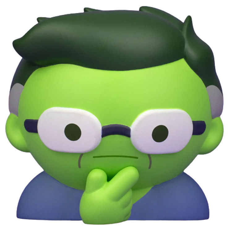 Smart Hulk Megamojis by Marvel