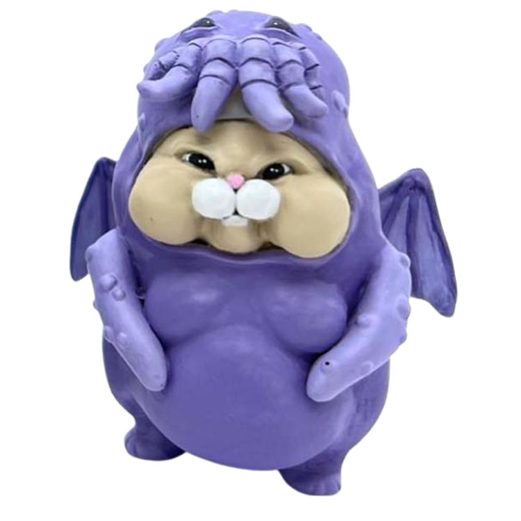 Purple Cthulhu CHuB by Sculpty Meow