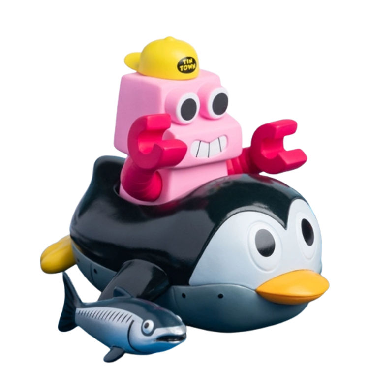Penguin Sled Bob by Tin Town