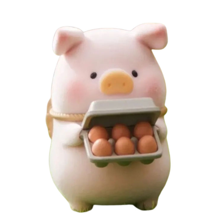 Chicken Farmer Lulu The Piggy by Cici's Story
