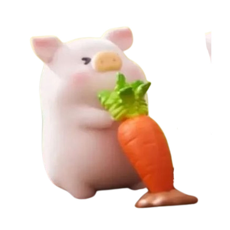 Pull Carrot Lulu The Piggy by Cici's Story