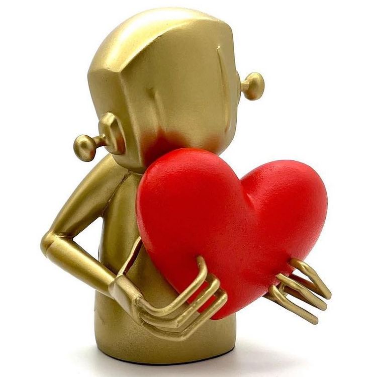 Red Heart Bronze For You by ChrisRWK