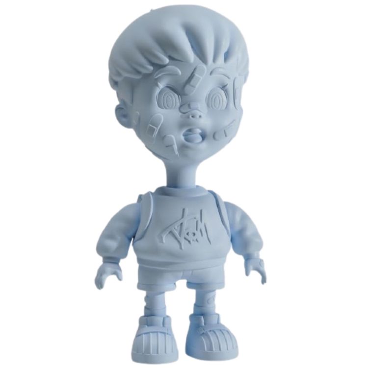 Painted Bronze Eternal Youth Boy by TKOM (Takahiro Komuro)