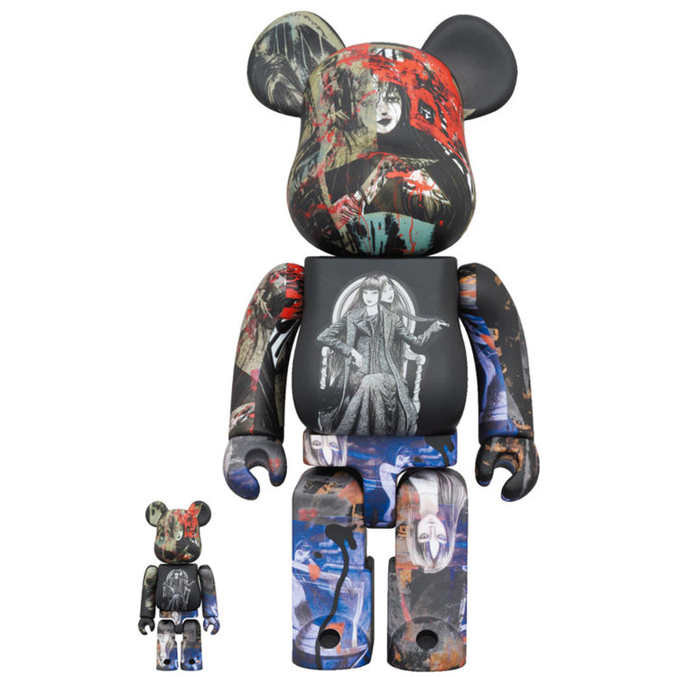 100% + 400% S'YTE x Junji Ito Be@rbrick (Set) by S'yte