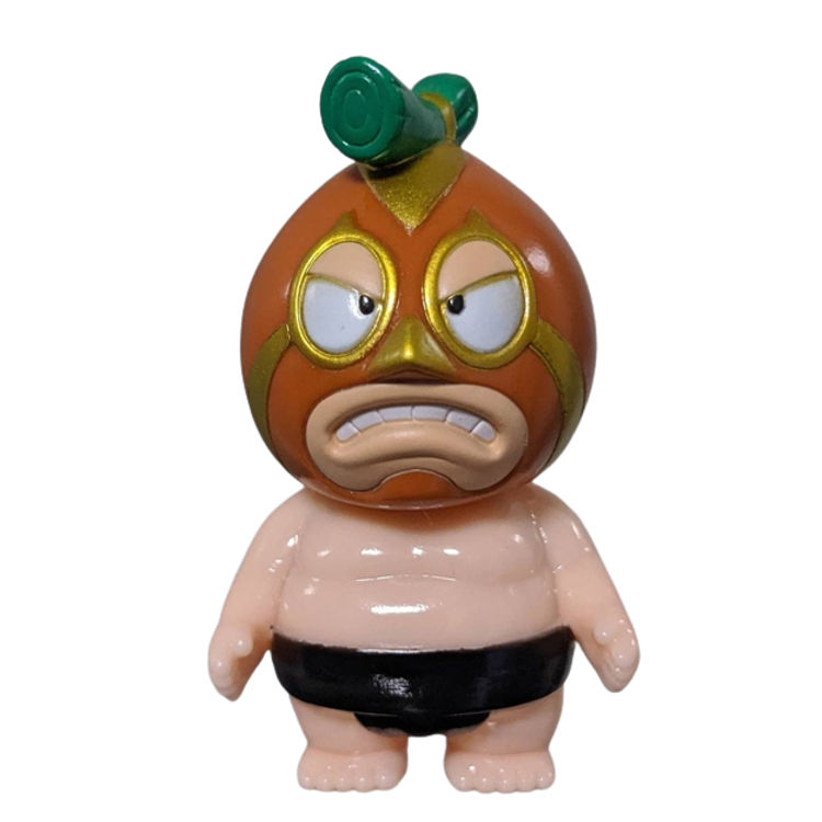 Brown Mask Child Sparrow Wrestler by Kakeruri